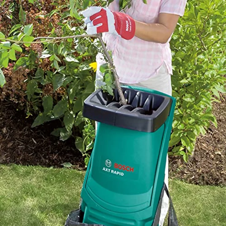 Bosch AXT Rapid 2000 Elektro-Häcksler 2000 Watt Materialdurchsatz 80 kg/h – Bild 4