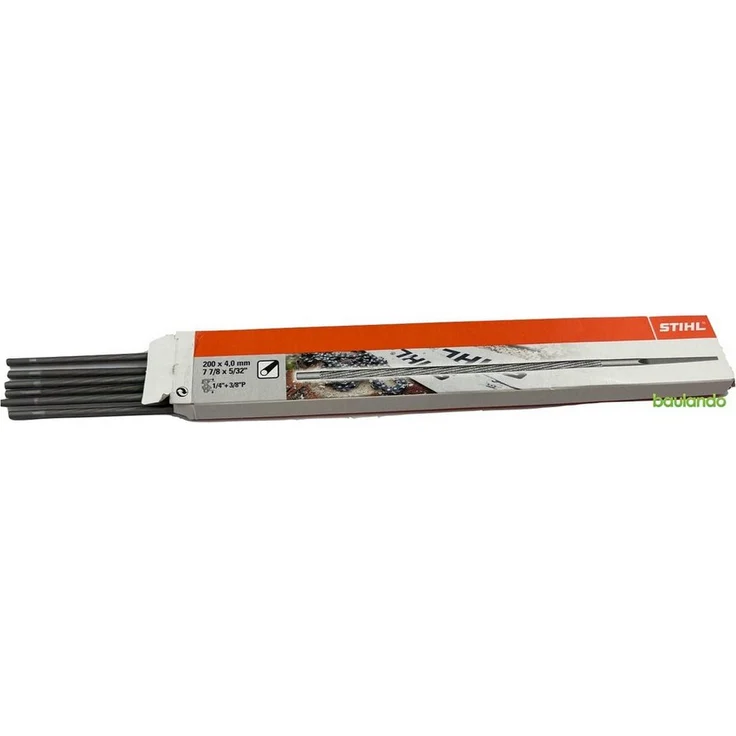 STIHL Rundfeile 4,0 mm x 200 mm, 6er Set für Sägeketten 1/4" und 3/8" PICCO – Bild 1