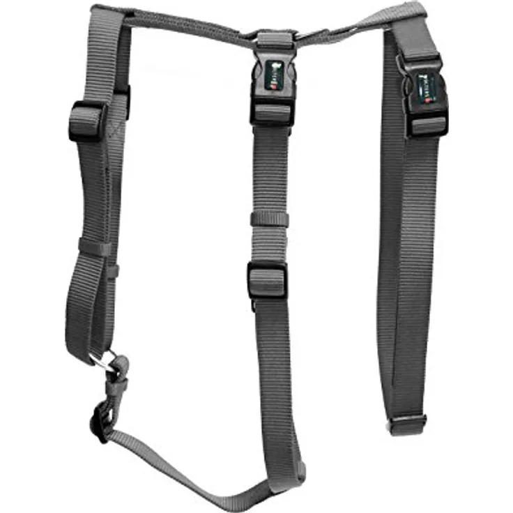 Wolters Cat & Dog Professional No Escape, ausbruchsicheres Hundegeschirr, graphite, 50-70 cm