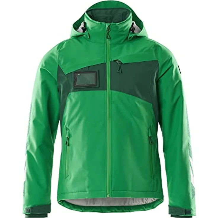 MASCOT Unisex-Adult Cotton Lightweight Jacket, Atmungsaktiv und wasserdicht, Grasgrün/Grün, M 18335-231-33303-M – Bild 1