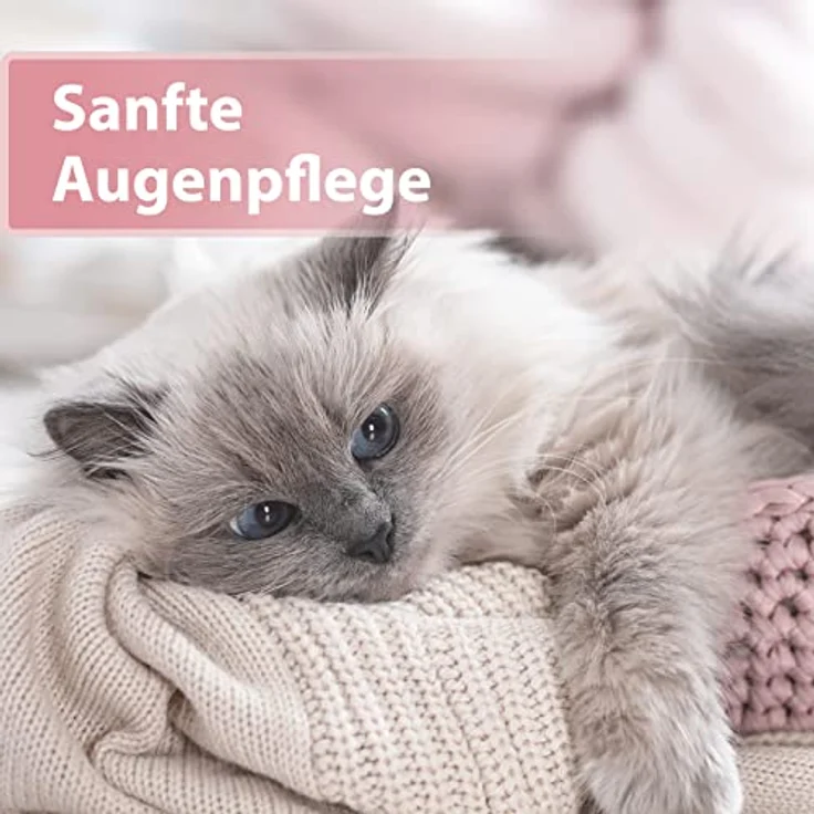 Felisept Augenpflege-Pads für Katzen, 100 Stück, mit Aloe Vera-Extrakt zur Entfernung von Tränenflecken – Bild 2