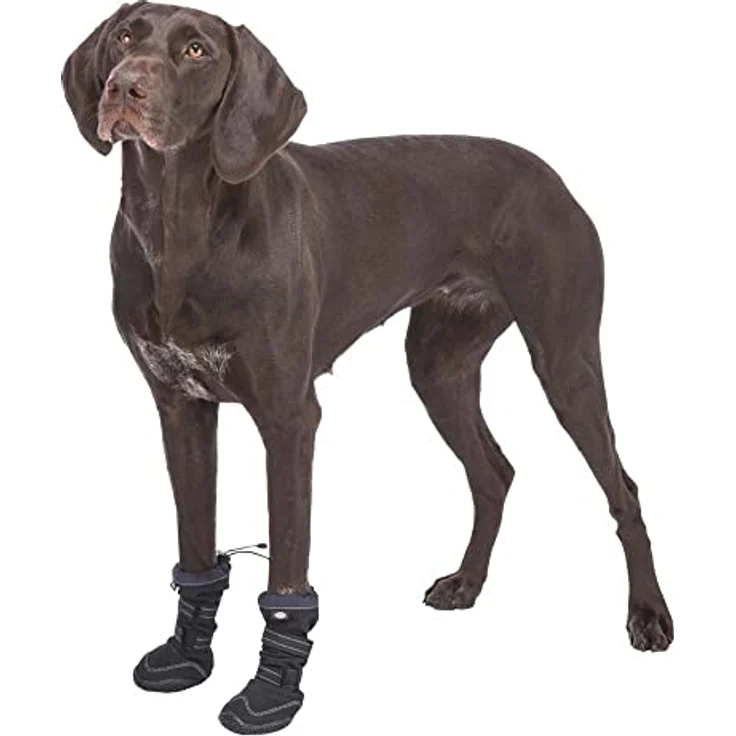 Trixie Walker Active, Hundeschuhe in L und XL mit rutschfester Grip-Sohle, atmungsaktivem Material und reflektierenden Elementen – Bild 7