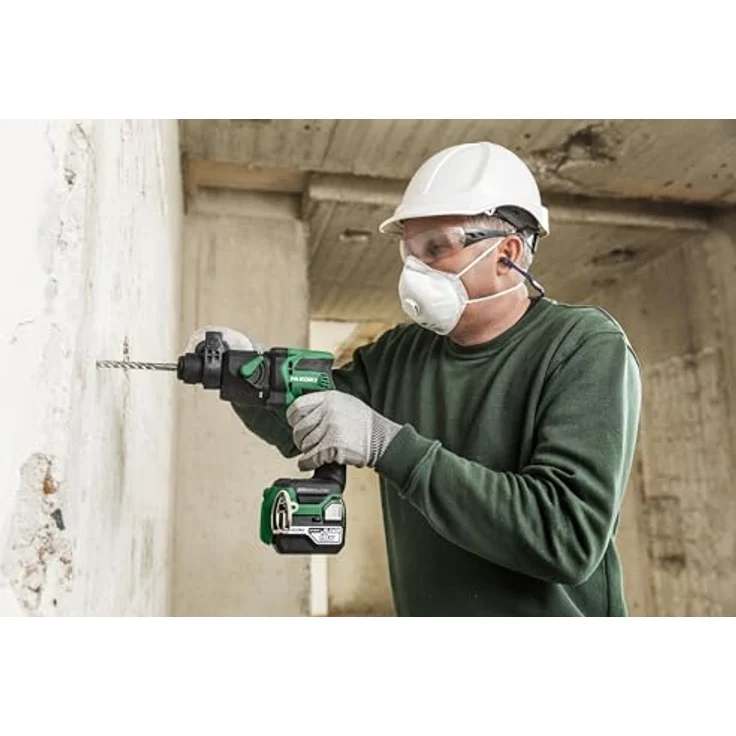 HiKOKI Akku Bohrhammer DH18DPB, 18V mit Brushless Motor, RFC-Funktion, Auto-Stopp, 2 Betriebsarten, ohne Akku und Ladegerät – Bild 3