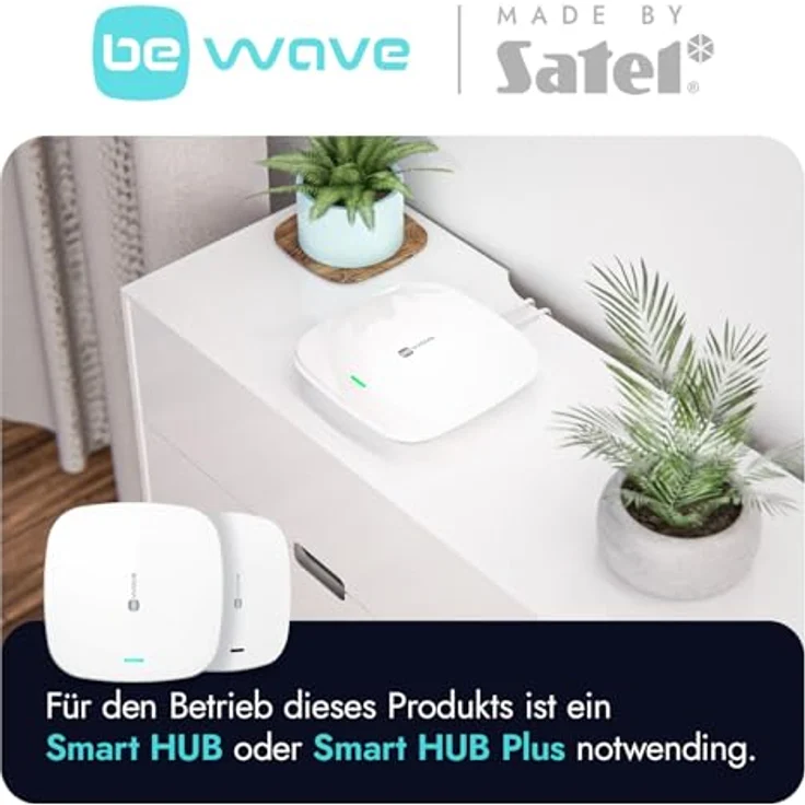 Satel BE Wave Outdoor Curtain Detector AOCD-260, Funk Außen und Innen Passiv Infrarot und Mikrowellen Vorhang Bewegungsmelder für Alarmanlage und Smart Home, 1300 m Funkreichweite – Bild 3