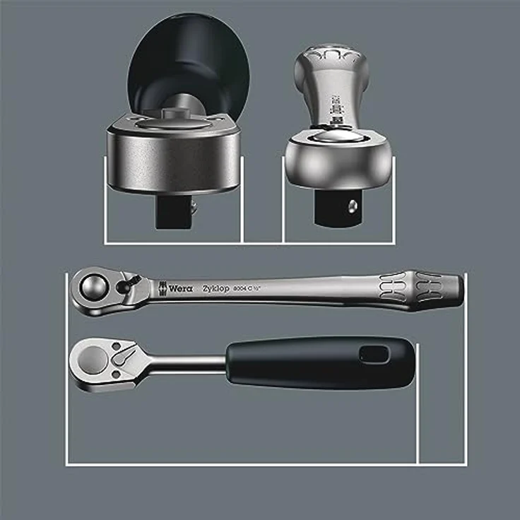 Wera Werkzeugkoffer 2go SHK 1, kompaktes Set mit 36 Teilen für SHK-Bereich – Bild 4
