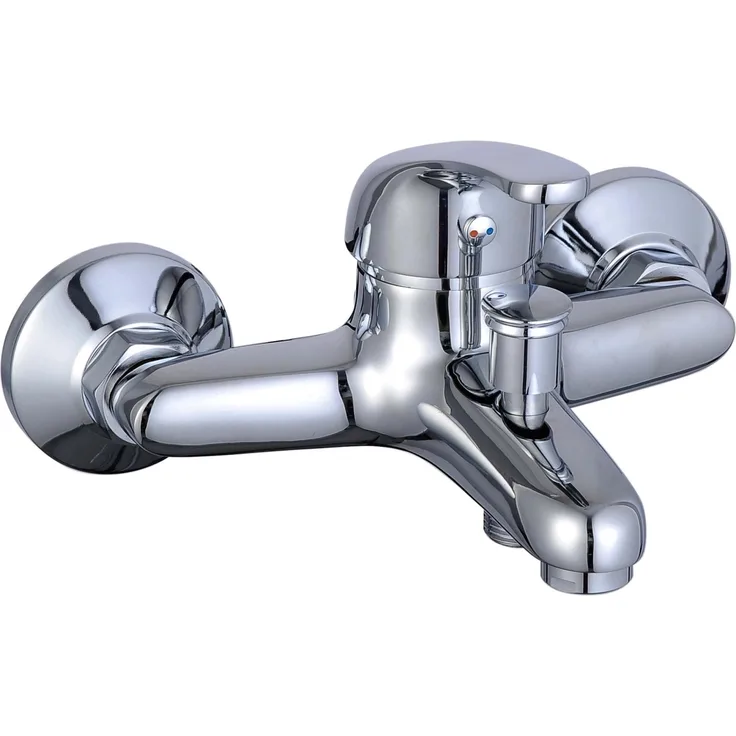 Eisl Wannenfüllarmatur Grande Vita Classic, Chrom, mit geräuscharmer 40 mm Qualitäts-Kartusche und 160 mm Ausladung
