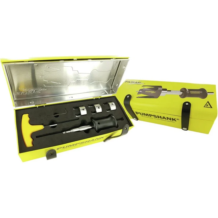 FAMAG Lochsäge Set, 6-tlg. mit Pumpshank, 3 Adapter und HSS-Zentrierbohrer – Bild 1
