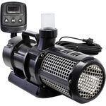 Aquaristikwelt24 AquaOne CET-35000T regelbare Eco Teichpumpe 45-450 Watt 13000 bis 32000 L/h, leise und energieeffizient, für Süß- und Meerwasser geeignet