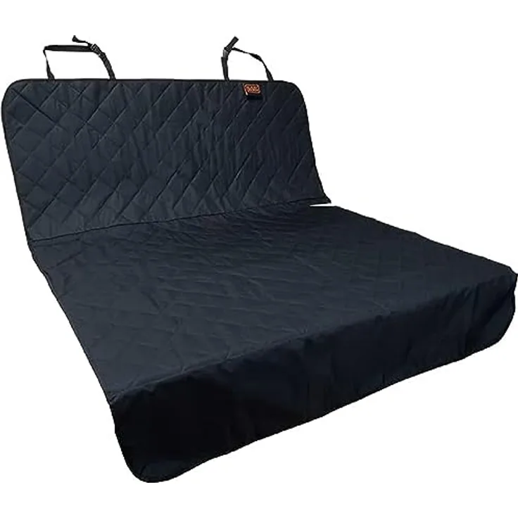 Black+Decker Kofferraumschutzhülle Hund - Universal - rutschfest - wasserabweisend - 178 x 129 cm - Schwarz