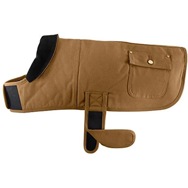 Carhartt Chore Hundemantel für Hunde, M, wasserabweisender Baumwoll-Canvas, gefüttert mit Nylon und Polyester, anpassbare Passform – Bild 2