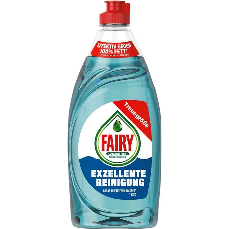 Fairy Frische Brise Geschirrspülmittel, ultra konzentriert für strahlend sauberes Geschirr, 520 ml