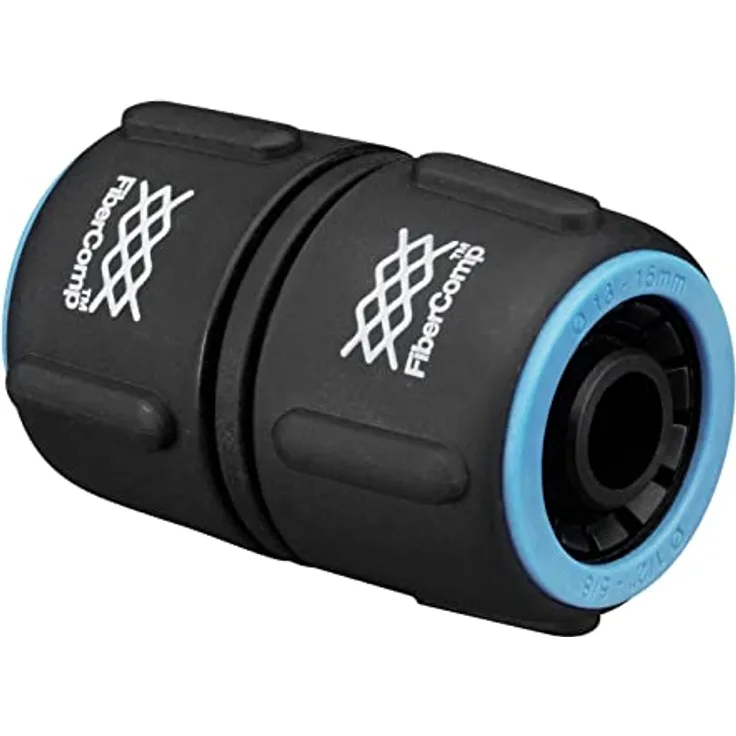 Fiskars FiberComp Reparator, Schlauchreparaturset für ½″- und ⁵⁄₈″-Schläuche, frostbeständig und langlebig