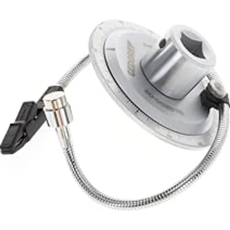 Gedore 8200-02 Drehmoment-Drehwinkel-Messgerät 3/4" mit präziser Winkelanzug-Funktion (0 - 360°) und separatem Krallen- und Magnetarm – Bild 4