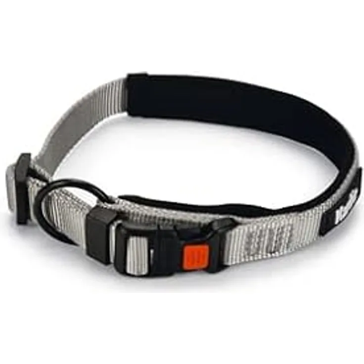 K Art Sportiv Premium Halsband, 40-45 cm x 20 mm, 150 g, grau - Preisvergleich