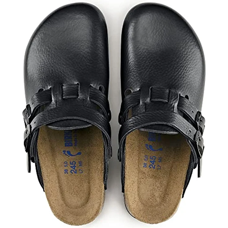 Birkenstock Professional Kay Leder Softfootbed, Herren Clogs, Schwarz (Black), 44 – Bild 3
