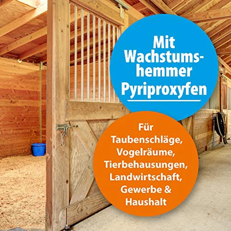 ARDAP Fogger 2 x 100ml - Effektiver Vernebler zur Ungeziefer- & Flohbekämpfung für Haushalt & Tierumgebung - für Räume bis 30m² - Wirksamer Schutz für bis zu 6 Monate – Bild 5