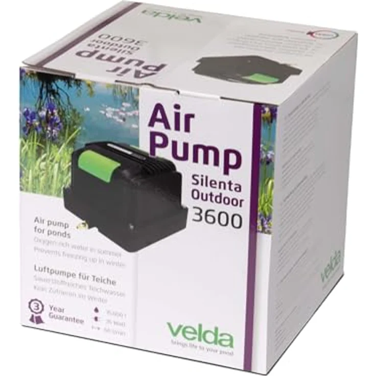 Velda Belüftungspumpe Silenta Pro 1200 – Bild 8