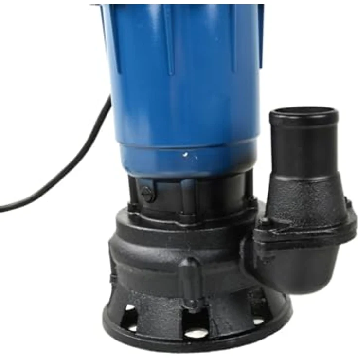 Geko Schmutzwasserpumpe 550W mit Zerhacker, Tauchpumpe für anspruchsvolle Anwendungen – Bild 4