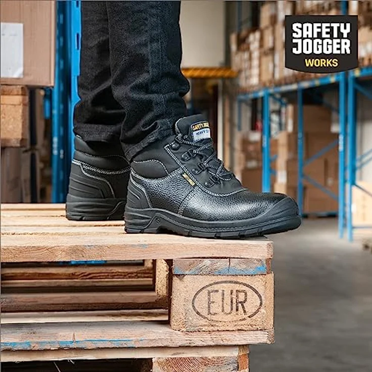 Safety Jogger BESTBOY Sicherheitsschuh, Größe 48, Schwarz – Bild 4