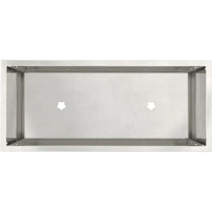 vidaXL Hochbeet Edelstahl, Rechteckiger Pflanzer 60x26x45 cm, Silber, Innen- und Außenbereich – Bild 6
