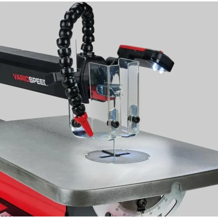 Einhell TE-SS 406 Vario FP, Dekupiersäge 130W mit neigbarem Arbeitstisch und LED-Beleuchtung – Bild 4