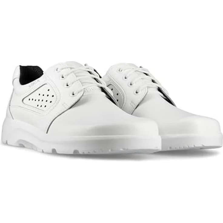 Sika Arbeitsschuh Optimax Schnürschuh aus Permair® Leder, rutschhemmend und stoßabsorbierend, Weiß, Größe 47 – Bild 6