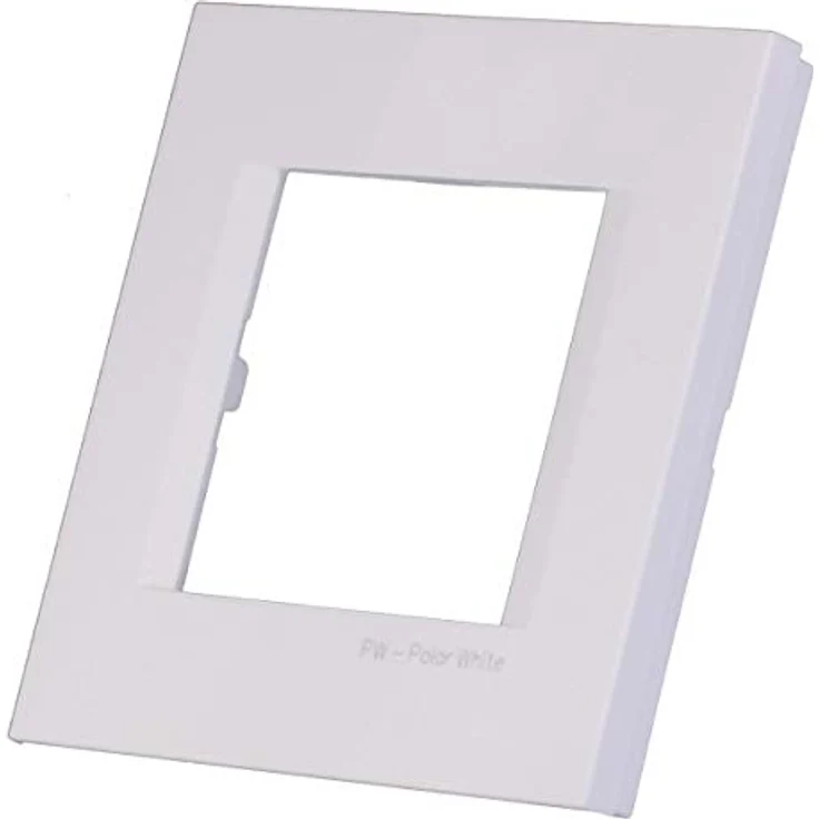 TEM MODUL PLUS 1-Fach UP Rahmen, Unterputz-Rahmen Weiß Glanz, ergonomisches Design, leicht zu installieren – Bild 2