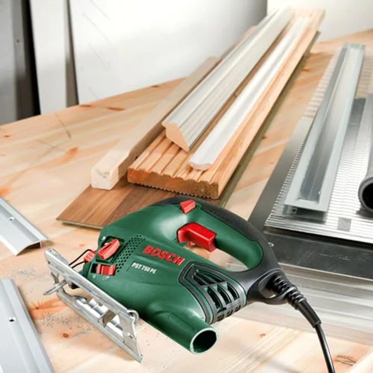 Bosch Stichsäge, grün, 600 W, 240 V – Bild 5