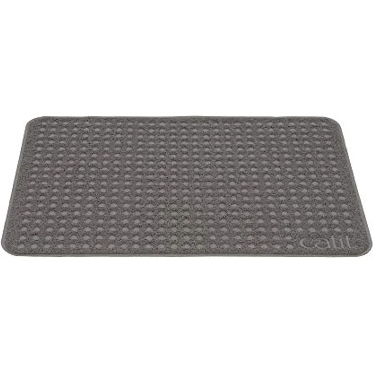 Catit Einstreuauffangmatte, für Katzentoiletten, 60 x 90cm, grau