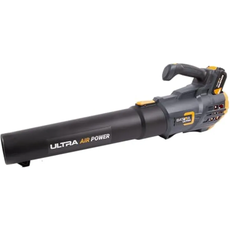 Batavia Multigebläse stark 18V, Laubsauger + Laubbläser mit 140 km/h Blasgeschwindigkeit, 5-stufiger Geschwindigkeitsregelung, leichtes Design von 1,9 kg (ohne Akku)