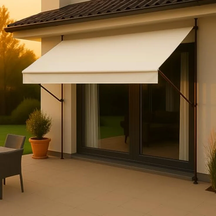 Klemmmarkise Style 200 cm Style beige – Bild 3