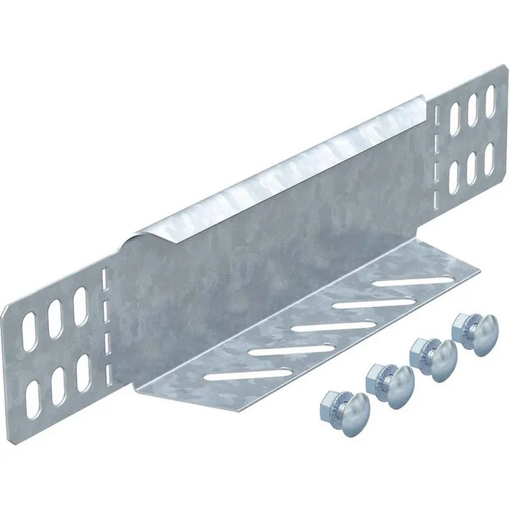 OBO BETTERMANN Reduzierwinkel/Endabschluss 60x200mm RWEB 620 FS, für Kabelrinnen mit 60mm Höhe, bandverzinkter Stahl