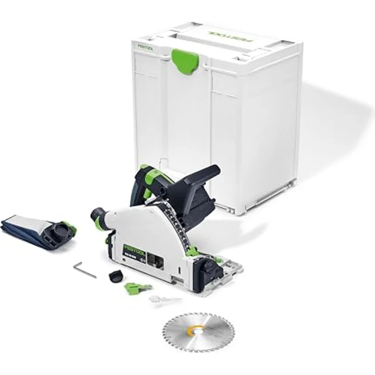 Festool TSC 55 KEB-Basic, Akku-Tauchsäge 18V mit KickbackStop und Bürstenlosem Motor, inkl. Sägeblatt und Zubehör – Bild 1