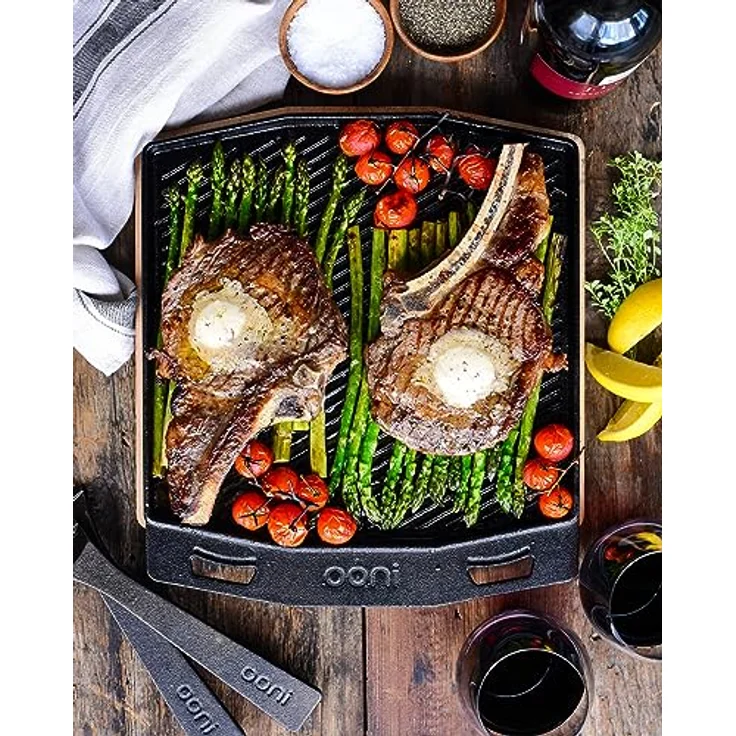 Ooni Grillpfanne Griddle Dual 31 x 31 cm – Bild 3