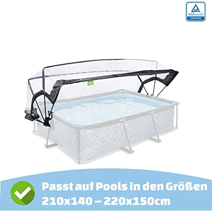 EXIT Pool Abdeckung 220x150cm – Bild 3