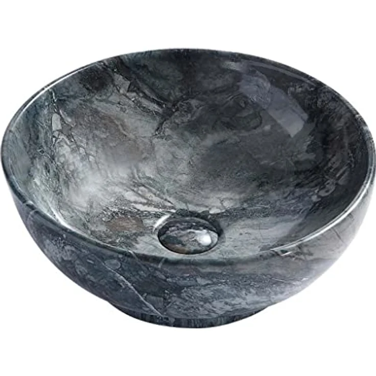 Aloni Mouse Aufsatzwaschbecken 41 x 41 x 18 cm – Bild 1