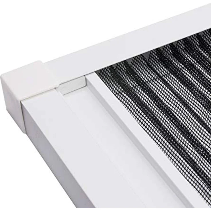 APANA - Fliegengitter Plissee für Dachfenster 80 cm x 160 cm - ausziehbarer Insektenschutz Fenster zum Zuschneiden gegen Fliegen, Insekten und Mücken - Mückenschutz Dachschrägenfenster (Weiß) – Bild 4