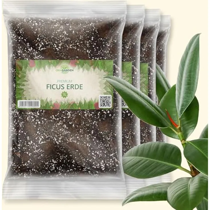 OraGarden Ficus Erde Blumenerde für Avocado, Drachenbaum, Palme Premium Qualität (12L)