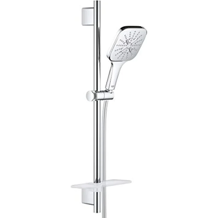GROHE Rainshower 130 SmartActive Cube | Brausestangenset 3 Strahlarten | Chrom | 26584000 – Bild 1