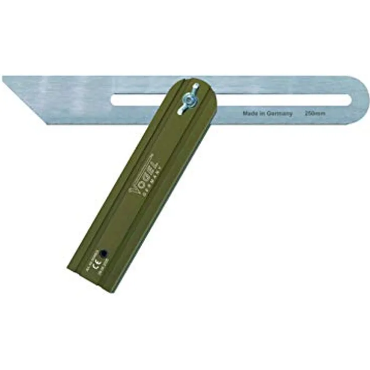 Vogel Germany Stellwinkel ohne Winkelteilung Messbereich 250 mm Stahlklinge