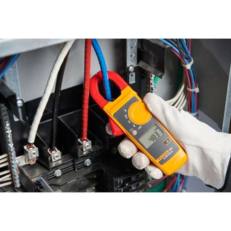 Fluke 302+, Digitale Strommesszange bis 400 A, mit hintergrundbeleuchteter Anzeige und Hard Point™ Messleitungssatz – Bild 4