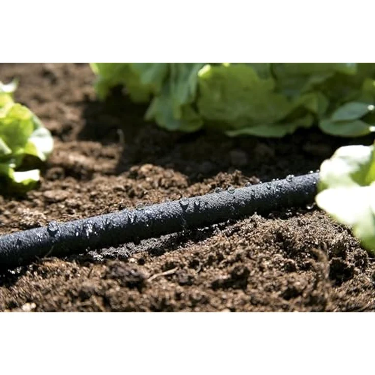GARDENA Perl-Regner: Wassersparender Schlauch-Regner für Bewässerung von Pflanzenreihen und Beeten, Wasserersparnis bis 70%, individuell anpassbar, leicht zu bedienen, Schlauchlänge: 15 m (1969-20) – Bild 6