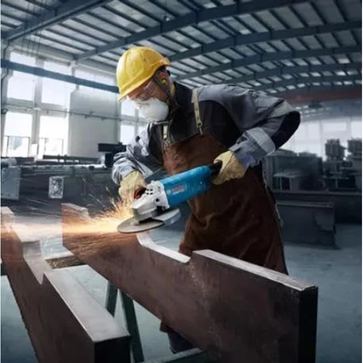 Bosch GWS 27-230 J, Winkelschleifer 230 mm, 2700 W für professionelle Trenn-, Schleif- und Polierarbeiten – Bild 4