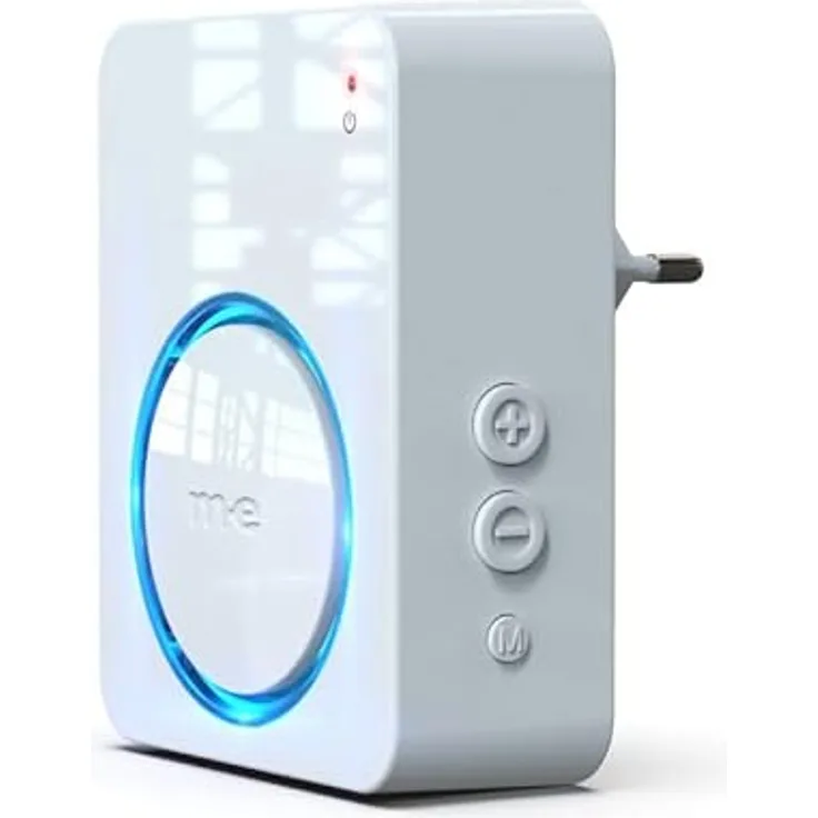 m-e Funk-Empfänger WIFI für die Steckdose, Türklingel mit 8 Klingeltönen und LED-Anzeige, modular erweiterbar
