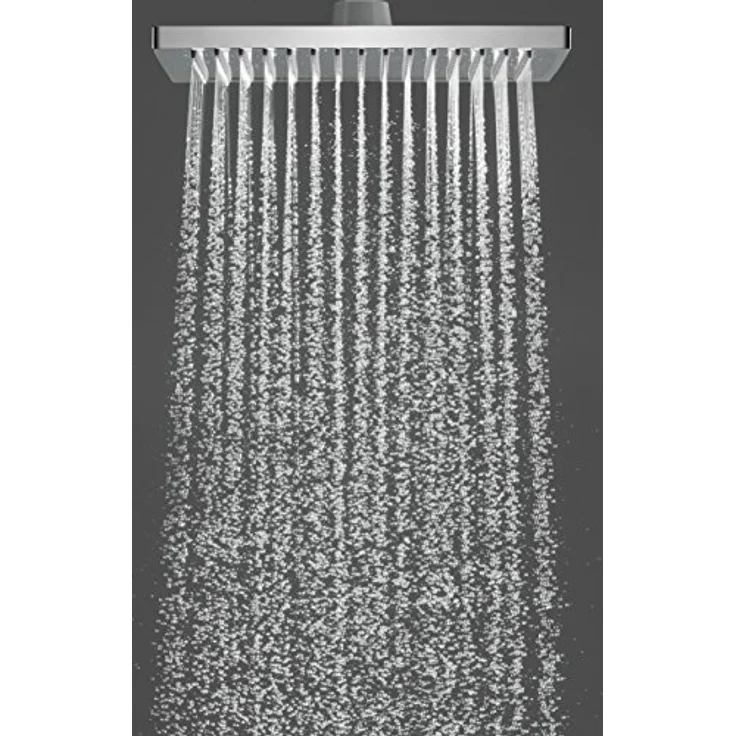 Hansgrohe Crometta E Kopfbrause 240 1jet Low Pressure Chrom, Duschinstallation mit kraftvollem Regenstrahl – Bild 5