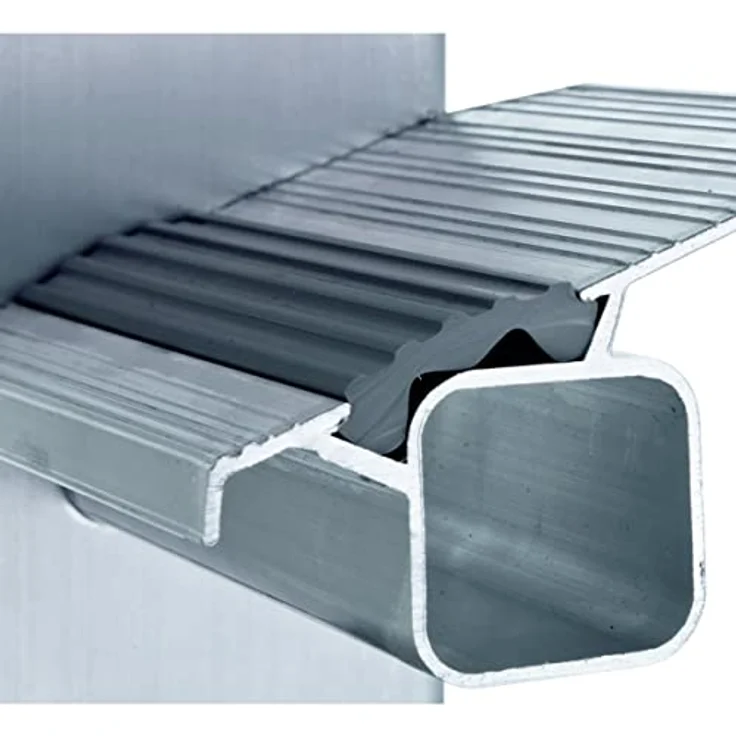 Stufenstehleiter 2x5 Stufen Alu.elox.Leiterlänge 1420mm – Bild 3