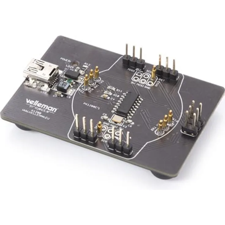 Whadda Lötkolben Programmierhalterung 60 x 43 mm schwarz 2-teilig