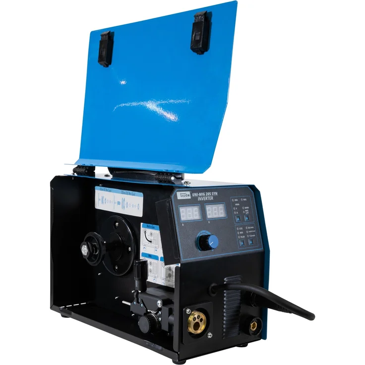 GÜDE Uni-Mig 205 SYN Universal Schweißgerät Fülldrahtschweißer Schweißer 200A – Bild 2