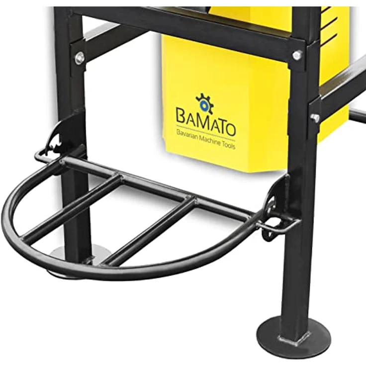 BAMATO Betonmischer BCM-120, Zwangsmischer mit 1500 Watt Motor, 120 Liter Trommel, Wasseranschluss und Sackaufreißer – Bild 9