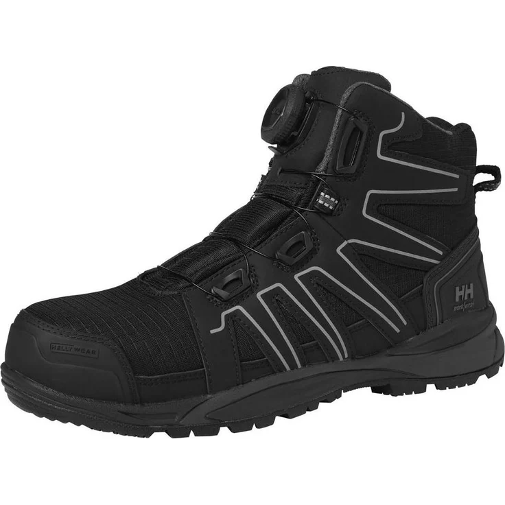 Helly Hansen Manchester Mid Boa S3, Sicherheitsschuhe - Größe 46, robust und sicher